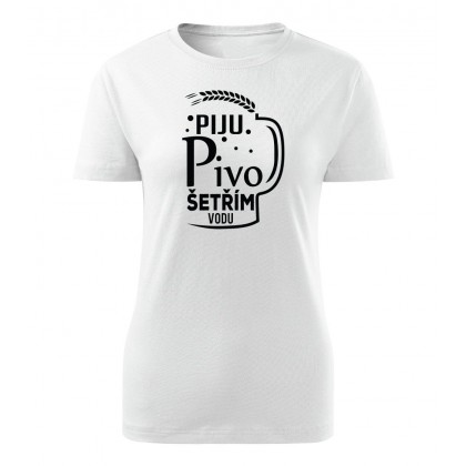 Piju pivo, šetřím vodu